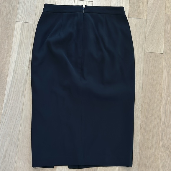 RW&CO. Pencil Skirt with Slit. Size 4. Black - Picture 3 of 6